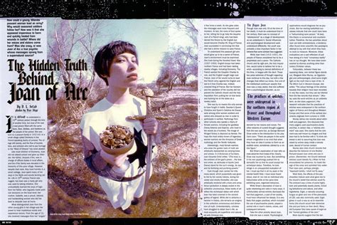 The Hidden Truth Behind Joan of Arc | High Times | JULY 2003