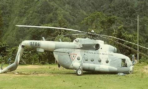 Ca Da De Helic Ptero De La Sedena Tres Lesionados Vertiente Global