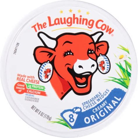 The Laughing Cow Creamy Original Cheese Spread, 8 ct / 6 oz - QFC