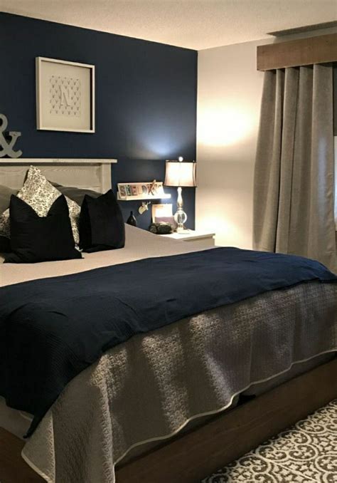 Navy Blue Bedrooms Blue Master Bedroom Blue Bedroom Walls Blue