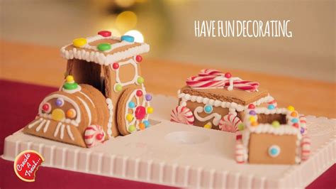 Edible Gingerbread Train