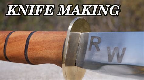 Knife Making How To Make A Knife From An Old Rusty Billhook Youtube