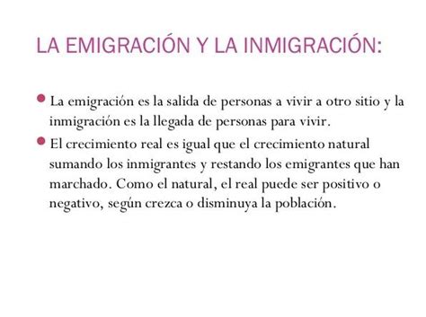 Emigración e inmigración definición y diferencias