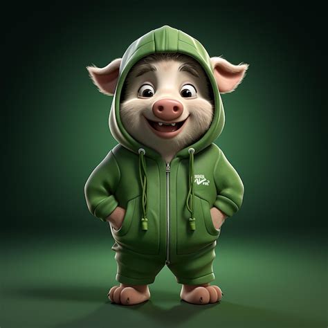 Premium Photo 3d Animal Cartoons