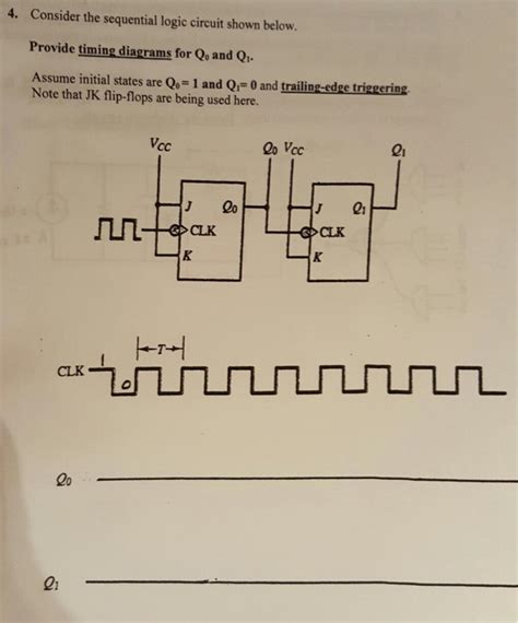 Solved Consider The Sequential Logic Circuit Shown Below