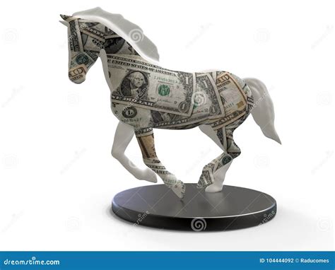 Money Horse Concept Stock Illustration Illustration Of Ability 104444092