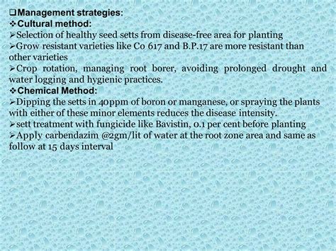 Diseases Of Sugarcane Ppt