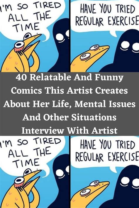 Relatable And Funny Comics This Artist Creates About Her Life Mental