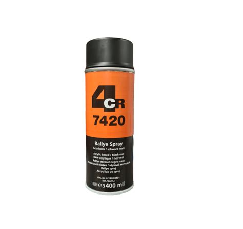 4cr Matt Black Paint 400ml Aerosol Spectra Automotive Paints