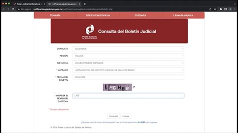 Nuevo acceso al Boletín Judicial YouTube