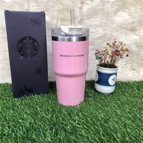 Starbucks Stanley Collaboration Tumbler Ml Hot And Cold With Acrylic Straw Lazada Ph