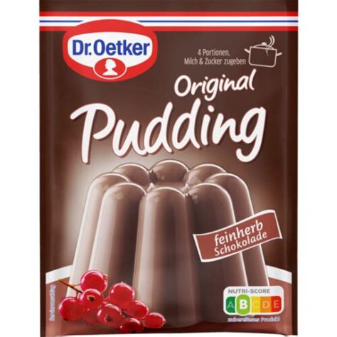 Dr Oetker Original Pudding Schoko Feinherb St G Lebensmittel Ve