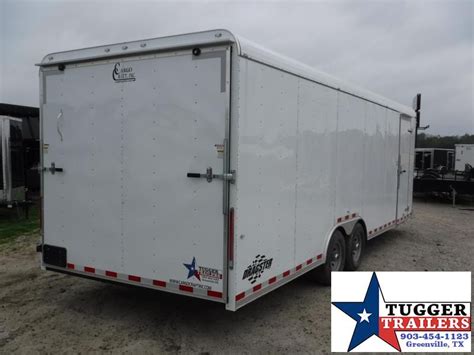 2023 Cargo Craft 85 X 24 Dragster Enclosed Cargo Trailer Tugger