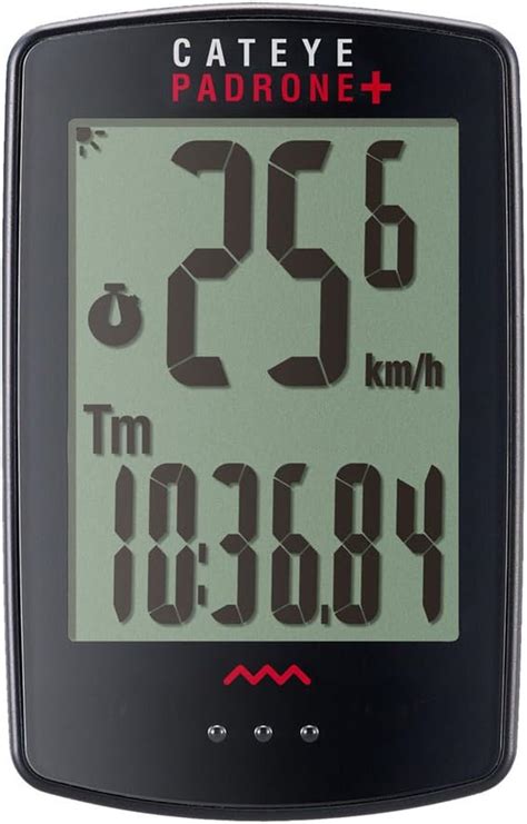 Cat Eye Padrone Plus Wireless Bike Computer Black