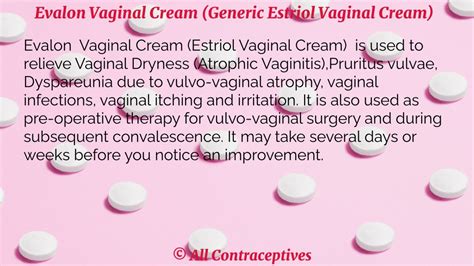 Ppt Evalon Vaginal Cream Generic Estriol Vaginal Cream Powerpoint