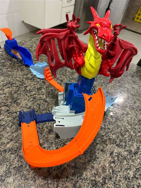 Hot Wheels Conjunto F Ria Do Drag O Brinquedo Mattel Usado Enjoei