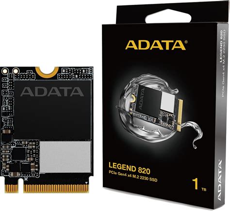 Amazon ADATA 1TB 2230 SSD Legend 820 NVMe PCIe Gen4 x 4 M 2 R W 速度 最大