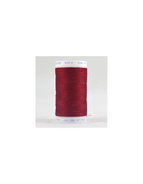 Acheter Bobine De M De Fil Coudre Polyester Coquelicot Sur La