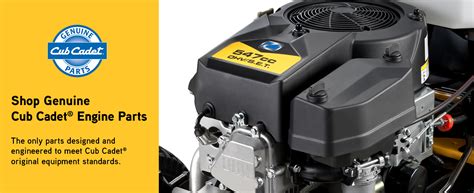 Lawn Mower and Snow Blower Engine Parts | Cub Cadet US