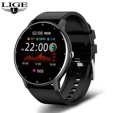 💰köp Billigt Online Lige 2021 Bluetooth Answer Call Smart Watch Men Full Touch Dial Call Fitness