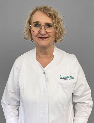 Ausbildung Kosmetik Dr Med Christine Schrammek Kosmetik