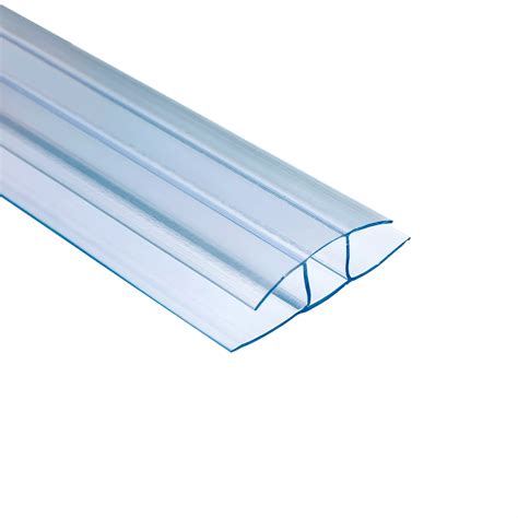 Polywall Clear H Profile Jointing Strip L M W Mm Departments