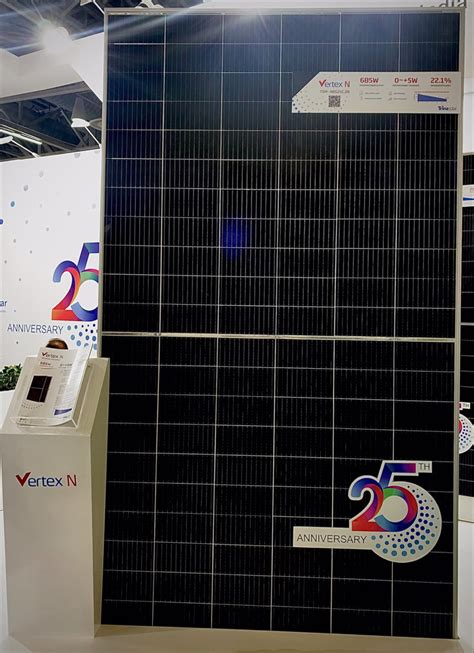 Trina Solar Showcases N Type Bifacial Module At Rei Expo Pv