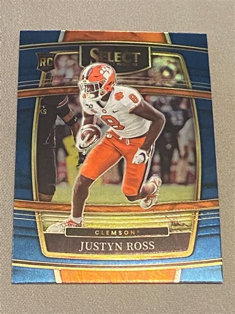 Justyn Ross Select Draft Picks Blue Concourse Rc Clemson