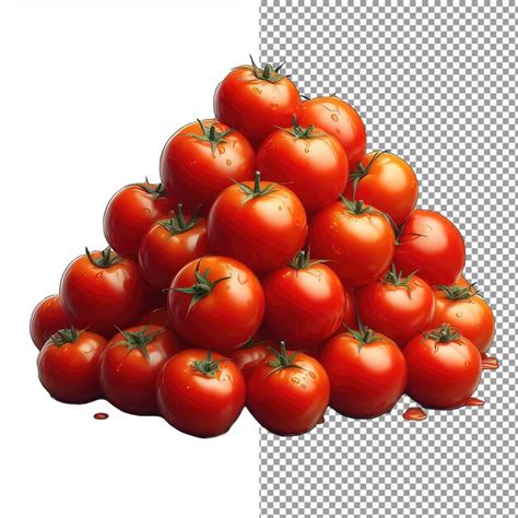 Tomate Rojo Fresco Png Archivo Psd Premium