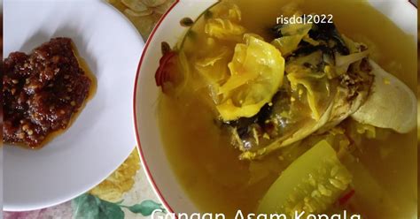 Resep Gangan Asam Kepala Patin Oleh Risda Cookpad