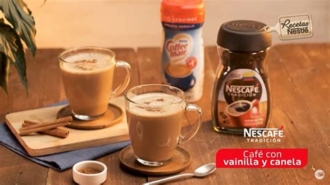 Café con vainilla y canela con NESCAFÉ Tradición COFFEE MATE y La