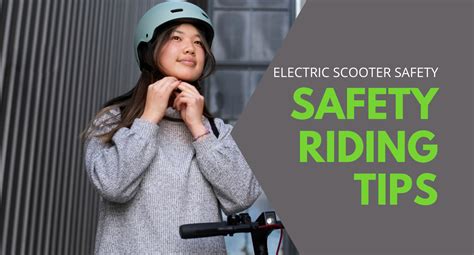 electric scooter safety tips  rider    isinwheel