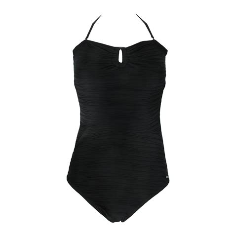 Maillot de bain une pièce bustier Noir par kalais lemoncurve