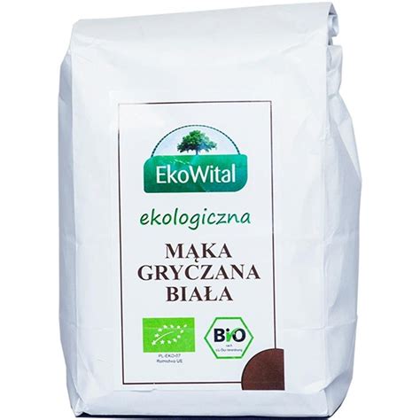 Mąka Gryczana Biała Bio 500g EkoWital Eko Wital Sklep EMPIK