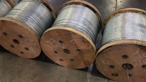 1 4 Galvanized Steel Strand Cable Guy Wire Rope 17 Structure Packing