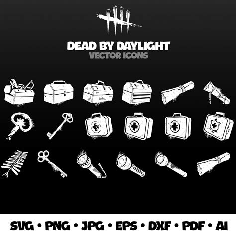 Dead By Daylight Perk Icons Files For Dead By Daylight Killer And