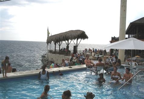 Ricks Cafe Negril Jamaica Cliff Diving Dinning Restaurant Flickr