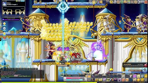 Maplestory GMS Reboot Awake V 219 Paladin Gilded Damage Skin YouTube