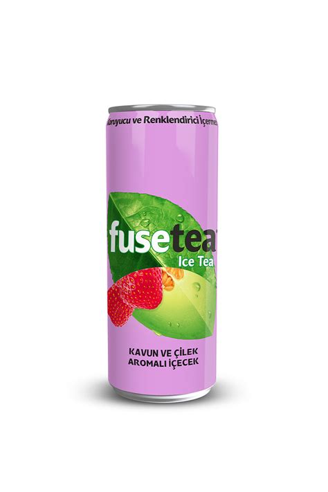 Fuse Tea Kavun Çilek 330 Ml Soğuk Çaylar Fuse Tea