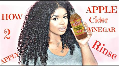 Apple Cider Vinegar Rinse 1 Curly Hair Hack Youtube