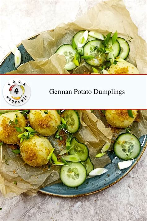 German Potato Dumplings Kartoffelklöße German potatoes Potato