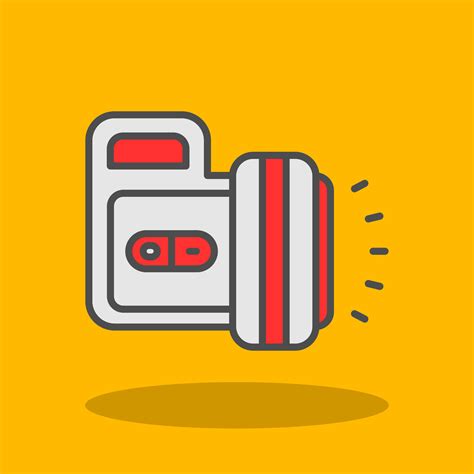 torch filled shadow icon  vector art  vecteezy