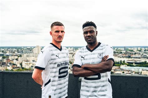 PUMA présente le nouveau maillot extérieur du Stade Rennais