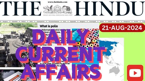 The Hindu Current Affairs 21AUG UPSC Thehindunewspaper Analysis Upsc