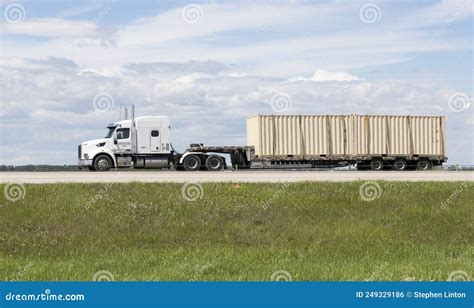 Heavy Cargo On The Road Editorial Photo Image Of Mode 249329186