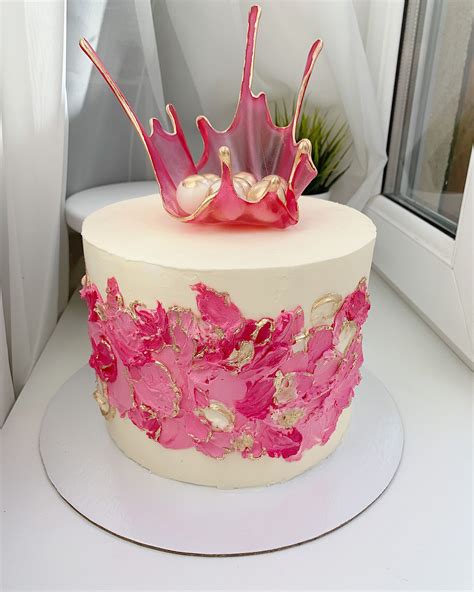 Торт для девушки Cake designs Elegant birthday cakes Creative cake