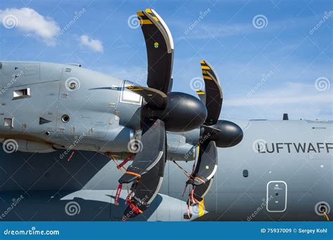 Turboprop Engine Europrop TP400-D6 Of Military Transport Aircraft ...