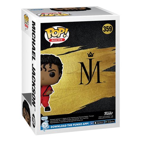 Funko Pop Rocks Michael Jackson Thriller Tuvecinofriki