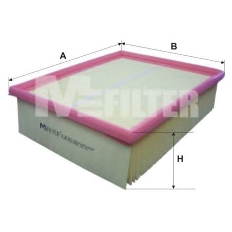 Воздушный фильтр MFILTER Фильтр воздушный арт.K439 - купить по выгодным ...