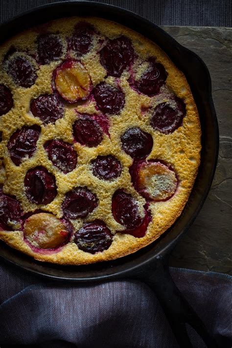 Italian Plum Clafouti